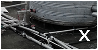 藍(lán)冠機(jī)電熱水工程與其它熱水工程對比