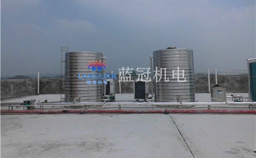 江門永堅集團空氣能熱水工程