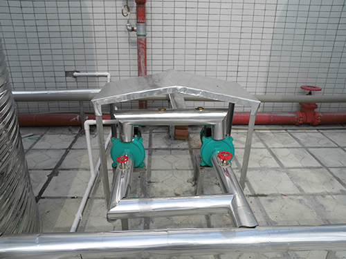 恒生五金工廠宿舍熱水工程細(xì)節(jié)圖