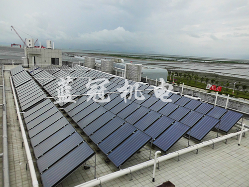 太陽(yáng)能熱水工程—平板太陽(yáng)能熱水工程
