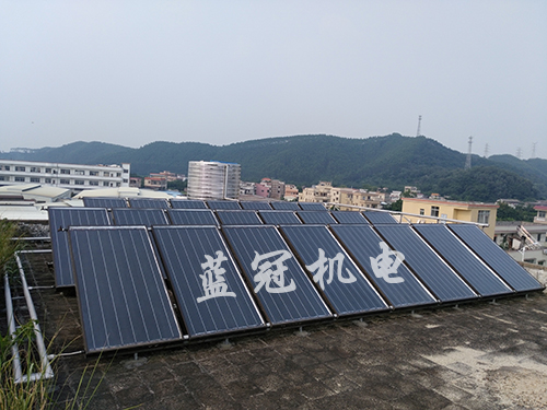 藍冠機電-太陽能熱水工程